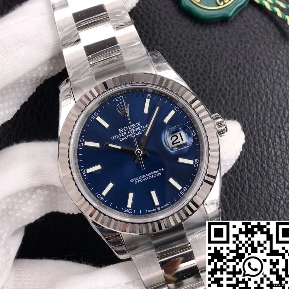 VS Blue Rolex M126334-0001 Datejust Dial Factory 0122